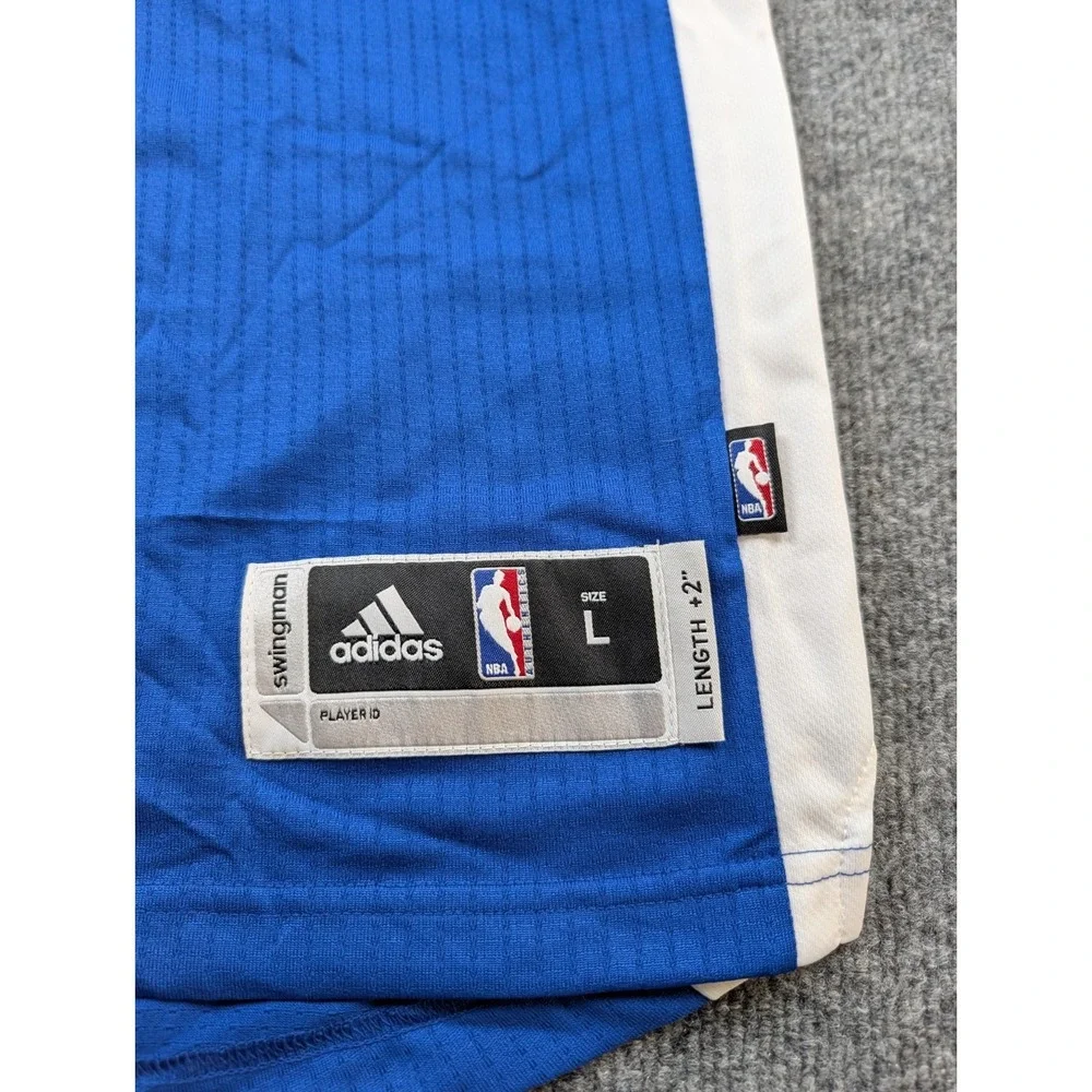 Stephen Curry Warriors Jersey Adidas Swingman Blue Yellow Size Large L NWT New
